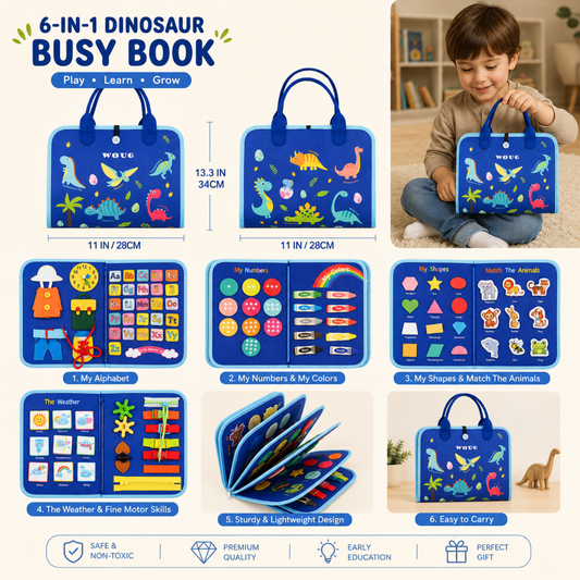 Busy Book For Toddlers