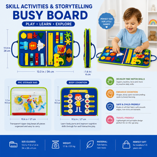 Busy Book For Toddlers