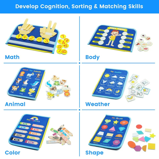Busy Book For Toddlers