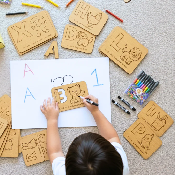 6IN1 - TOP BEST WOODEN LEARNING TOYS BOX FOR YOUR KIDS