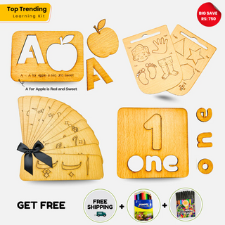 6IN1 - TOP BEST WOODEN LEARNING TOYS BOX FOR YOUR KIDS